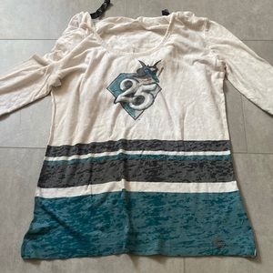 Men’s soft hockey team sharks long sleeve